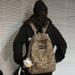 Dreamcatcher Jiu Inspired Brown Leopard Print Backpack