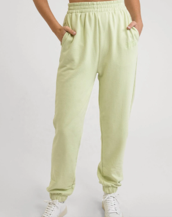 Blackpink Jennie-Inspired Yellow/Green Sweat Pants