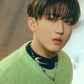 Stray Kids Changbin Inspired Green Star Smiley Cross Capsule Necklace