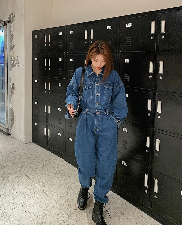 Pants Trousers Women Casual Loose Pockets Denim Jumpsuits Summer Overalls  Linen Suspender Overall Dungarees Ninth - AliExpress