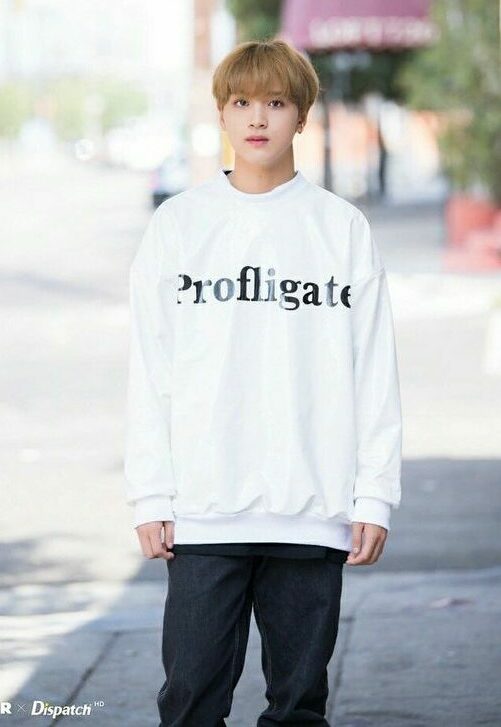 NCT127 Haechan Inspired White Profligate Sweatshirt