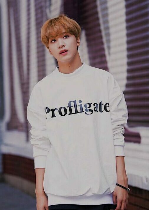 NCT127 Haechan Inspired White Profligate Sweatshirt