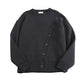 Black Half Cardigan Sweater