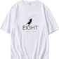 IU Inspired White “Eight” Flying Girl T-Shirt