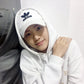 NCT Jaemin Inspired White “New York” Hoodie