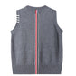 Enhyphen Jake Inspired Grey 4-Bar Vest