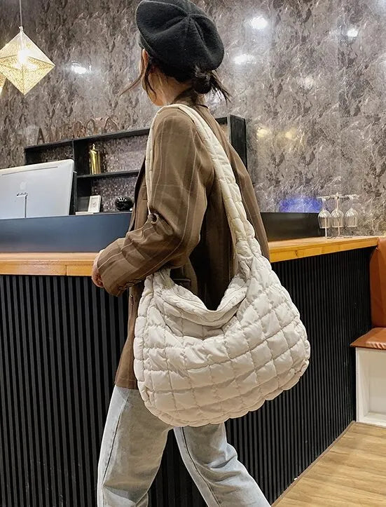 Blackpink Jennie Inspired White Textured Bag