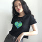 Blackpink Jennie-Inspired Black Earth T-Shirt