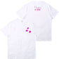 BTS Jimin-Inspired White Graffiti T-Shirt
