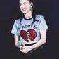 Blackpink Jisoo-Inspired Transparent Heart Choker