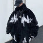 Stray Kids Jisung Inspired Black Fleece Jacket