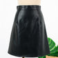Penthouse Joo Seok Kyung Inspired Black Faux Leather Mini Skirt
