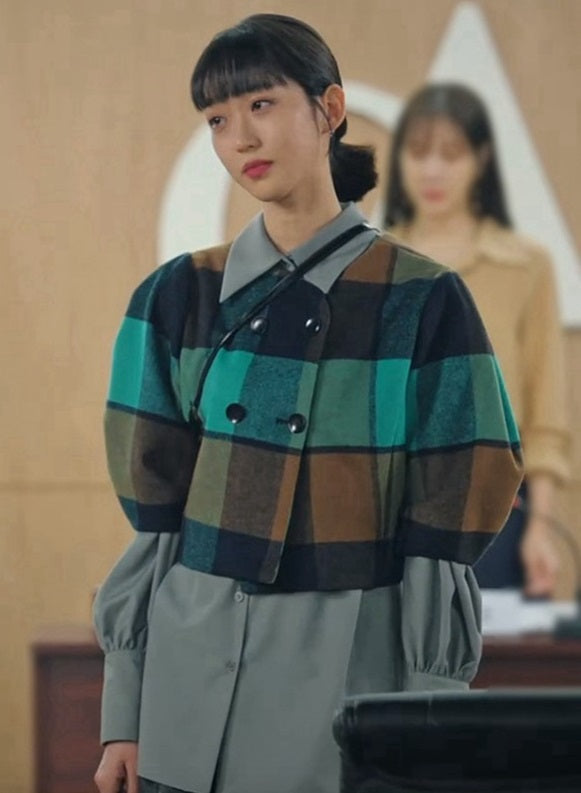 Penthouse Joo Seok Kyung Inspired Grey Long Sleeve Shirt