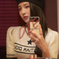 Red Velvet Joy White “Christmas Doll” Knitted T-Shirt