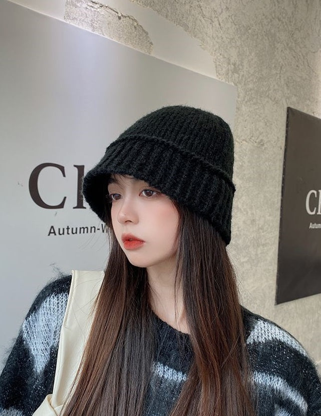BTS Jungkook Inspired Black Woolen Fisherman Hat – unnielooks