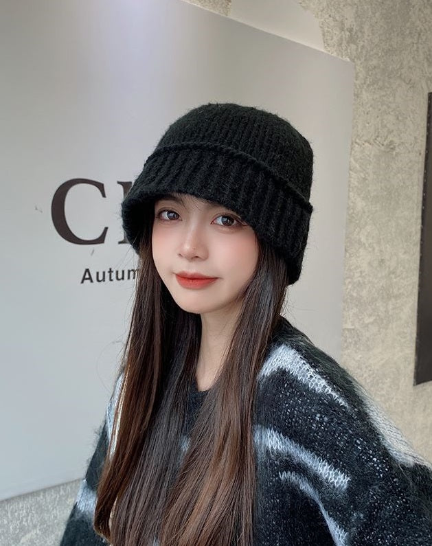 BTS Jungkook Inspired Black Woolen Fisherman Hat – unnielooks