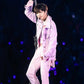 BTS Jungkook Inspired Pink Long Sleeved Denim Jacket