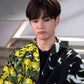 NCT Kun Inspired Floral and Lightning Printed Shirt