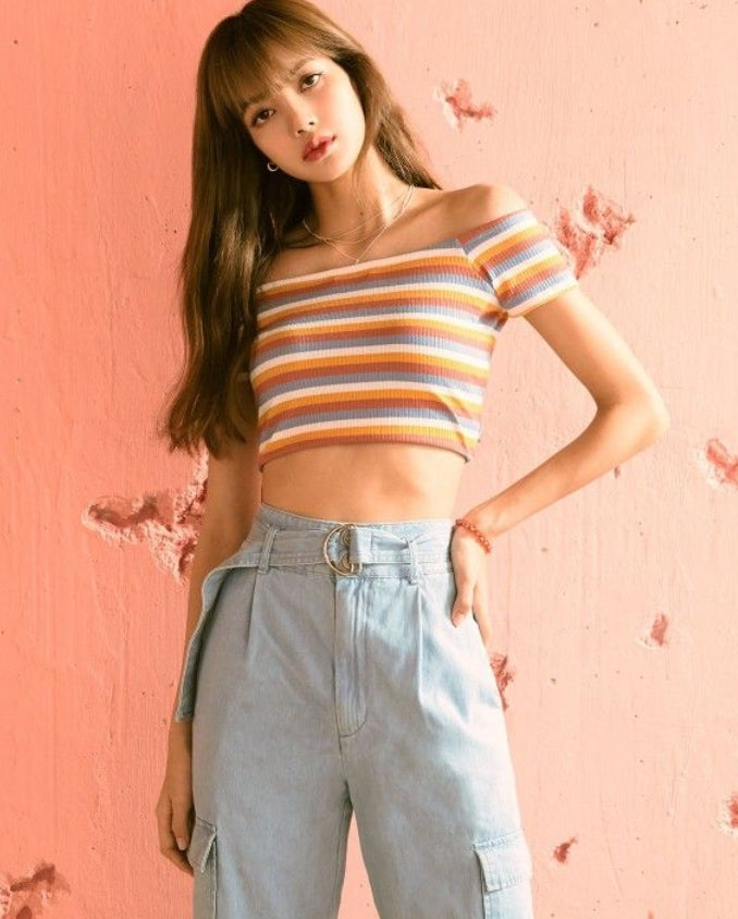 Blackpink Lisa Inspired Black Shorts with Thigh Straps – unnielooks