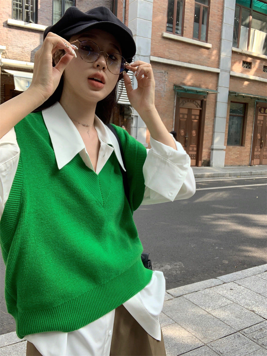 Enhyphen Sunghoon Inspired Green Vest