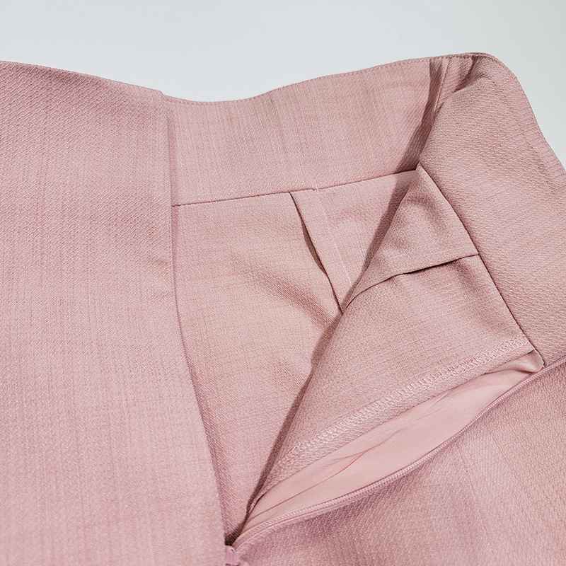 Blackpink Rose Inspired Pink Short Skirt