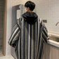 Enhyphen Sunoo Inspired Oversize Woolen Striped Jacket