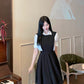 Blackpink Jisoo Inspired Black Jumper Dress