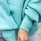 BTS Jin Inspired Light Blue Sweater
