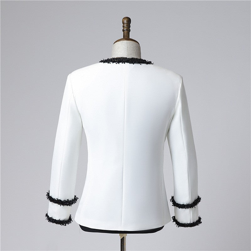Enhyphen Jungwon Inspired White Men's Suit Jacket