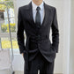 Enhyphen Sunghoon Inspired Black Belted Suit Jacket