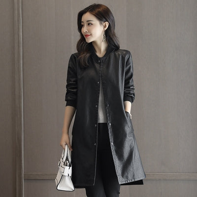 Blackpink Jisoo Inspired Black Leather Jacket