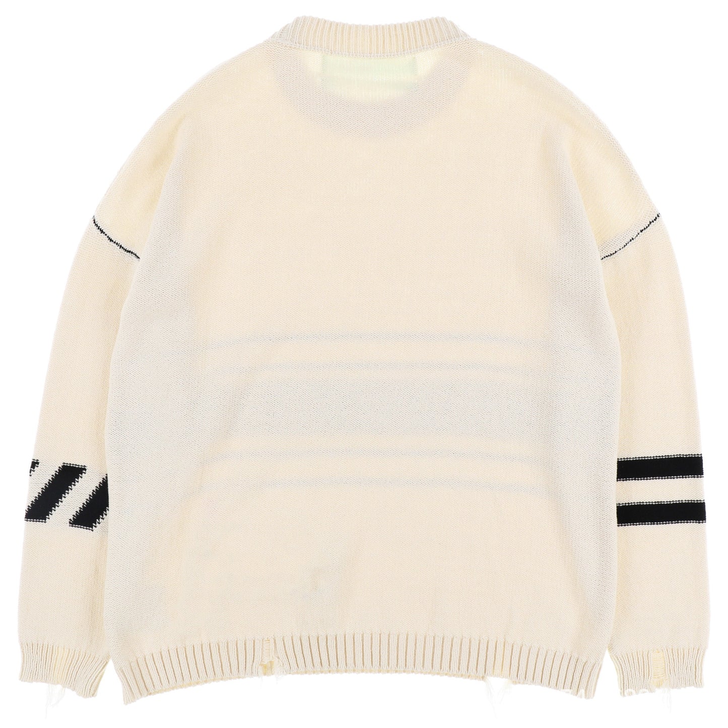 Stray Kids Bang Chan Inspired Off-White coloured Knitted Pullover