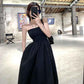 SNSD Tiffany Inspired Black Tube Top Dress