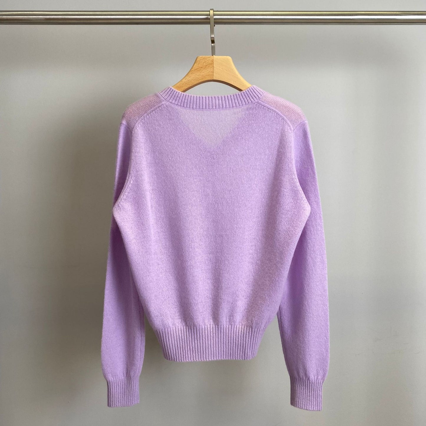 Stray Kids IN Inspired Purple V-Neck Sweater