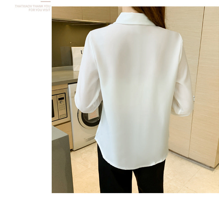 BTS Jimin Inspired Bottoming White Long Sleeved Shirt