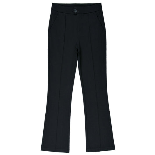 Blackpink Lisa-Inspired Black Long Pants