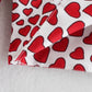 Blackpink Lisa Inspired Heart Print V-Neck Buttoned Long Sleeve