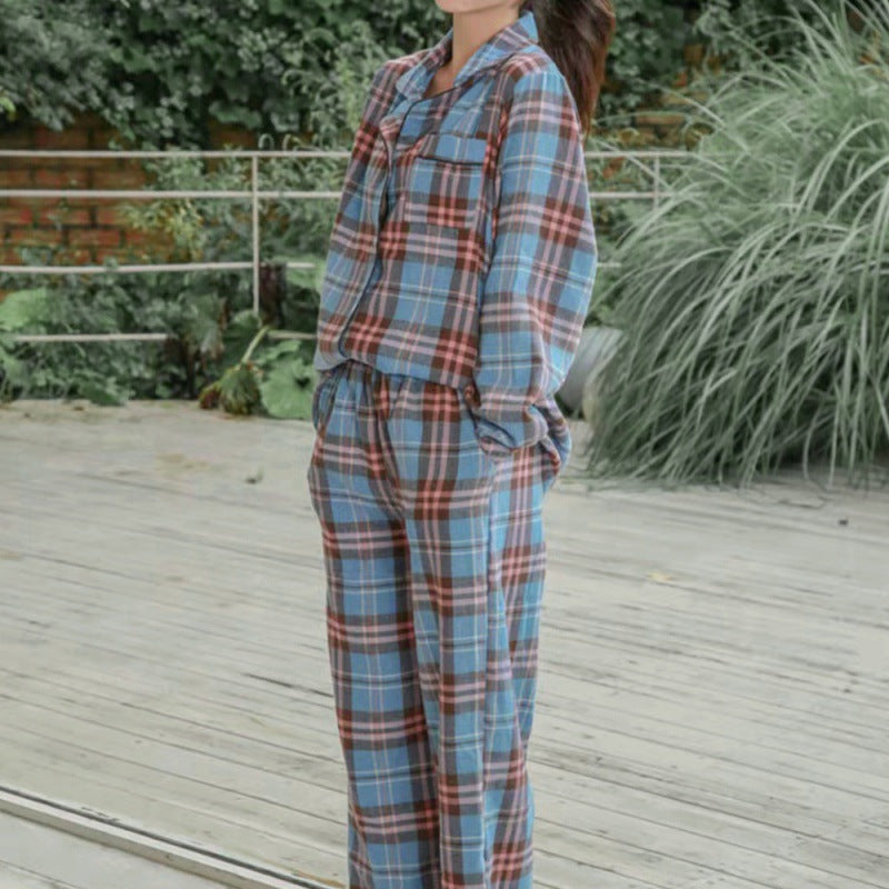 Stray Kids LeeKnow Inspired Plaid Pajamas Set For Men And Women