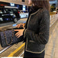 Blackpink Lisa-Inspired Shimmer Cropped Jacket