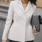 Blackpink Jisoo Inspired White Casual Suit Jacket