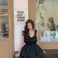 Blackpink Lisa Inspired Black Sleeveless Sling Top