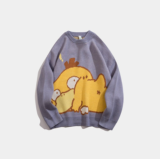 Pokemon-Inspired Pullover in 4 Colors