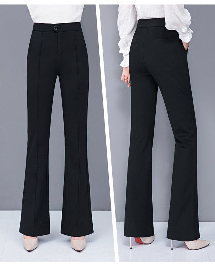Blackpink Lisa-Inspired Black Long Pants