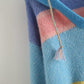 Enhyphen Jake Inspired Rainbow Striped Knit Hooded Pullover Sweater