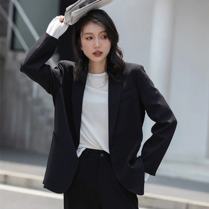 BTS Taehyung Inspired Women's Black Suit