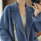 Stray Kids Hyunjin Inspired Women's Double-Sided Woolen Coat