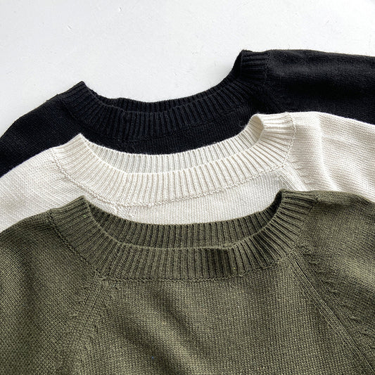 Open front Pullover in 3 Colors