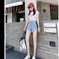 G-IDLE Miyeon Inspired Light Blue Denim Shorts