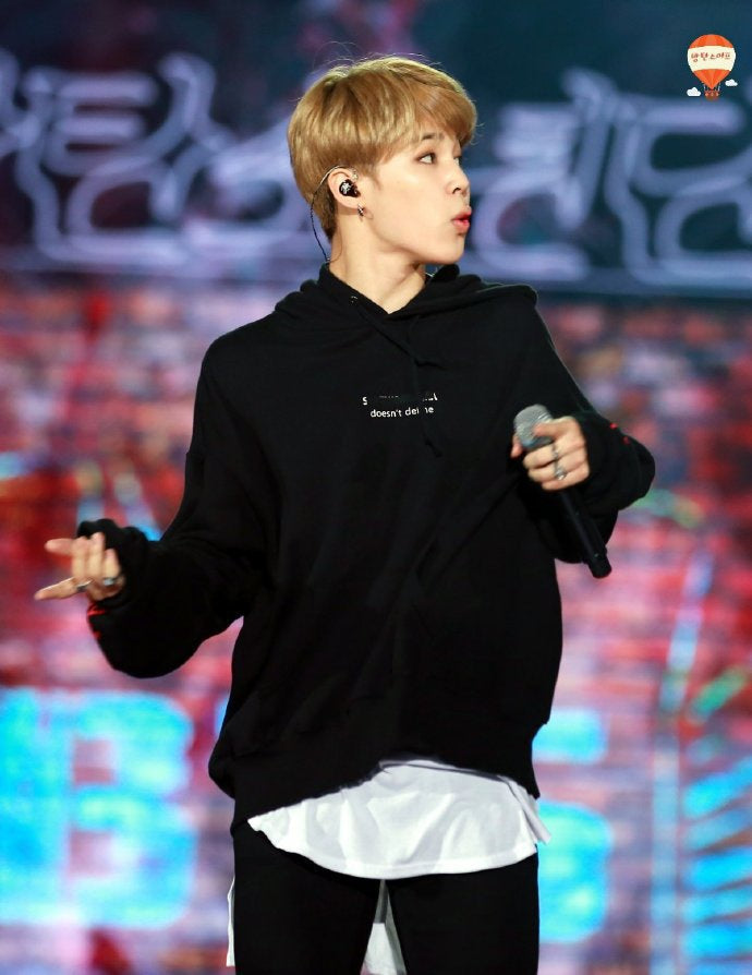 Jimin oversized clearance hoodie