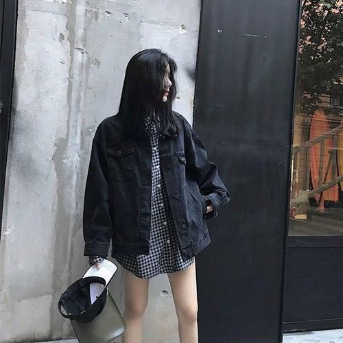 Kuni BTS Jungkook Inspired Oversized Denim Jacket